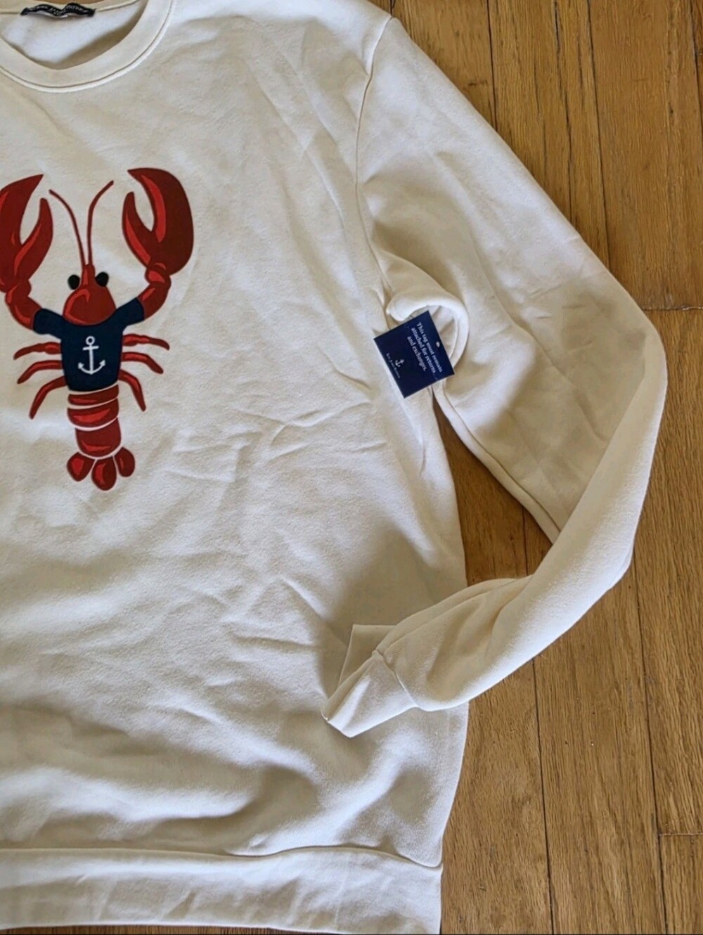 Womens Kiel James Patrick Lobster Sweatshirt Size XXL - Picture 3 of 6